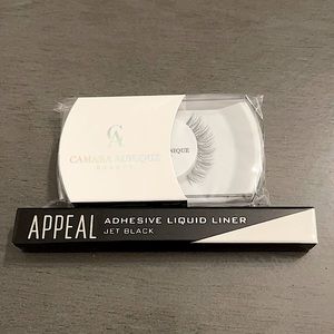 NEW Camara Aunique Beauty Faux Mink “Mary” Lashes + Appeal Adhesive Liner